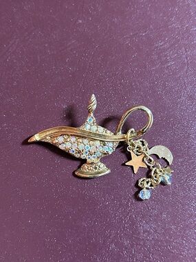 Kirk’s Folly Genie Lamp Charm Pin